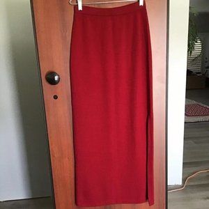 New st. john long skirt